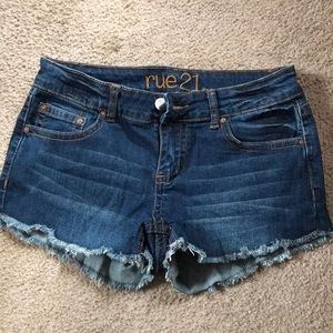 Jean shorts